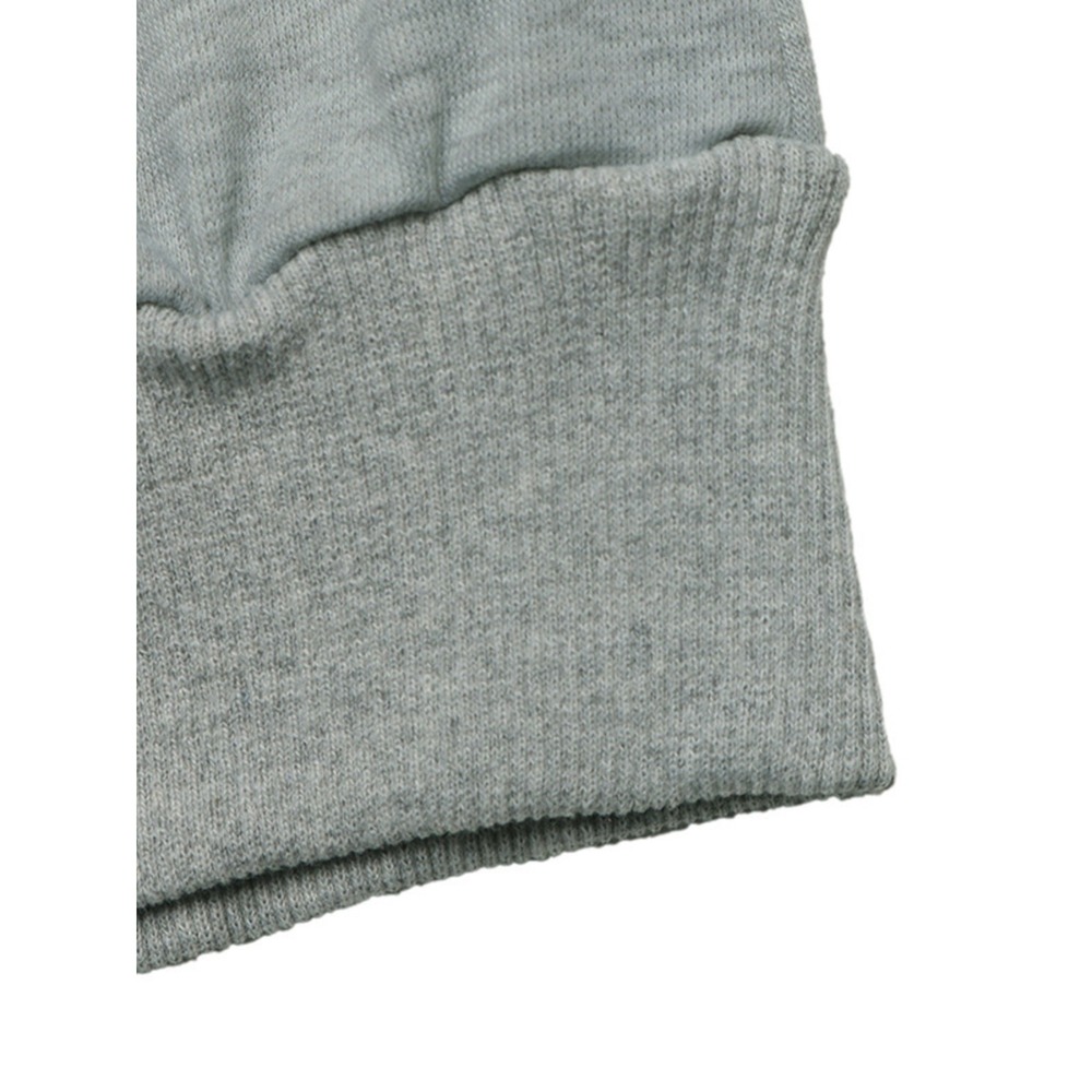 Polo Collar Dropped Shoulder Sweatshirt - Small - Picture 10 of 14